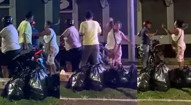 Madre agarra a “chicotazos” a su hijo en Puerto Maldonado