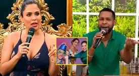 Giselo trolea a Adriana Quevedo en vivo: "Apúrate aquí vivimos del rating no como en Préndete"