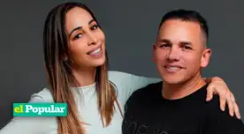 Olinda Castañeda enamorada de la vida y su nueva bebé.