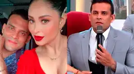 Pamela Franco evidencia actitud de Christian Domínguez. Pamela Franco evidencia actitud de Christian Domínguez.