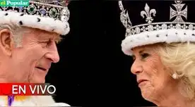 El rey Carlos III y la reina Camila se encuentran junto a sus seres queridos en el Palacio de Buckingham. El rey Carlos III y la reina Camila se encuentran junto a sus seres queridos en el Palacio de Buckingham.