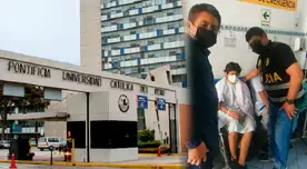 Joven apareció hoy en el hospital Cayetano Heredia.