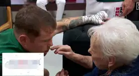 Canelo Álvarez recibió la bendición de su abuela para vencer a John Ryder