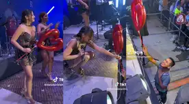 Nickol Sinchi y Jorge Chapa protagonizaron un romántico momento por San Valentín.