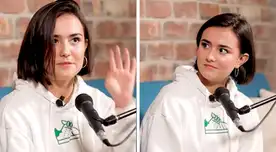 Merly Morello feliz por su nueva obra teatral.