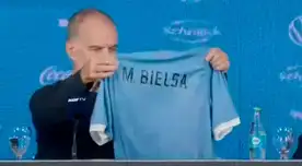 Marcelo Bielsa, presentado en Uruguay como nuevo DT: "La condición no es ser joven, sino ser el mejor"