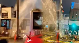 Hasta el momento las autoridades no se han hecho presente en el lugar.