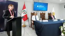 Fiscal de la Nación Patricia Benavides en ceremonia por el aniversario del Instituto de Medicina Legal Fiscal de la Nación Patricia Benavides en ceremonia por el aniversario del Instituto de Medicina Legal