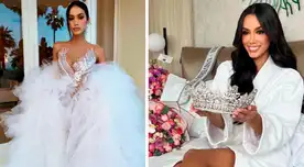 Camila Escribens se luce en Francia con su corona. Camila Escribens se luce en Francia con su corona.