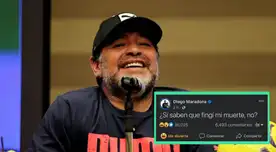 Los insólitos mensajes causaron indignación del fallecido futbolista.