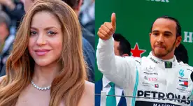 El sorprendente y nuevo llamativo gesto de Lewis Hamilton con Shakira