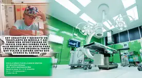 Sebastián espera poder recibir trasplante de médula ósea. Sebastián espera poder recibir trasplante de médula ósea.