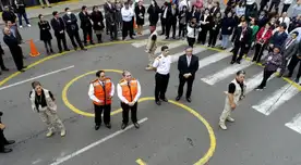 Trabajadores del Poder Judicial participaron en Simulacro Nacional Multipeligro Trabajadores del Poder Judicial participaron en Simulacro Nacional Multipeligro