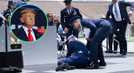 Donald Trump se pronunció sobre la caída de Joe Biden. Donald Trump se pronunció sobre la caída de Joe Biden.