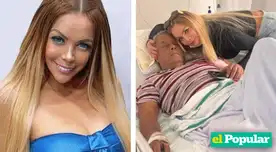 Shirley Cherres visitó a Víctor Angobaldo en Hospital