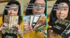 La joven peruana soprendió a TikTok cocn su colección de 'Hombres G'.