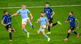 Erling Haaland entra en acción y hace potente zurdazo en busca del arco del Inter de Milán Erling Haaland entra en acción y hace potente zurdazo en busca del arco del Inter de Milán