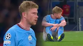 Manchester City vs. Inter de Milán: Kevin de Bruyne sale lesionado de la final por Champions League Manchester City vs. Inter de Milán: Kevin de Bruyne sale lesionado de la final por Champions League