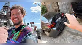 Luisito Comunica sufrió accidente automovilístico en Turquía.