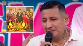 César Córdova, de los Claveles de la Cumbia, llora tras homenaje en El Reventonazo de la Chola: “Gracias”