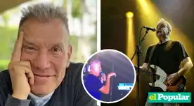 Raúl Romero alborotó el Estadio Nacional con su interpretación de "El Chivito" en el concierto de los Hombres G