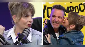 Johanna San Miguel recueda beso con Carlos Carlín.