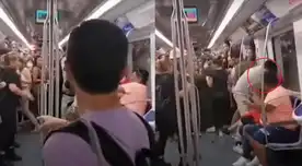 Imágenes del ataque contra mujer trans en metro de Barcelona generó diversas reacciones en las redes sociales.