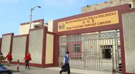 Colegio donde escolar terminó golpeado por su compañero.