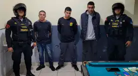 Sujetos capturados en billar. Sujetos capturados en billar.