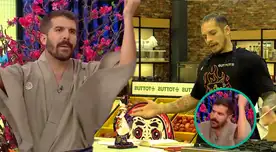 Nikko Ponce hace un reclamo al no estar de acuerdo con pautas de "El Gran chef: famosos", pero José Peláez lo cuadra.