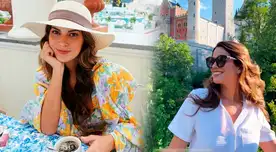 Valeria Piazza disfruta de especial viaje por varios países.