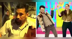 Aldo Miyashiro se defiende tras pregunta de reportero.