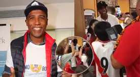 Cuto Guadalupe está en Japón para alentar a la selección. Cuto Guadalupe está en Japón para alentar a la selección.