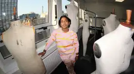 El diseñador peruano esta muy feliz por su nueva colección NN