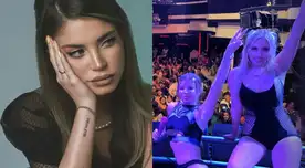 Flavia Laos sigue creciendo en su carrera de cantante.