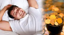 Soñar con oro simboliza la abundancia y el éxito.