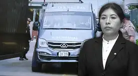 Betssy Chávez arribó en Lima.