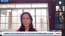 Nadine Heredia viajará a Colombia