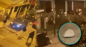 Pelea de barristas en Santa Anita y Ate dejaron dos personas heridas.