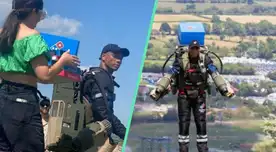 Domino’s sorprende a sus consumidores al realizar delivery usando sus jetpacks: “Increíble”