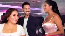 Mamá de Melissa Paredes elogia a Anthony Aranda. Mamá de Melissa Paredes elogia a Anthony Aranda.