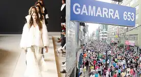 El emporio comercial de Gamarra mueve millones de soles al año. El emporio comercial de Gamarra mueve millones de soles al año.