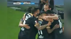 Jesús Castillo marcó de fuerte zurdazo y pone adelante en el marcador a Alianza Lima