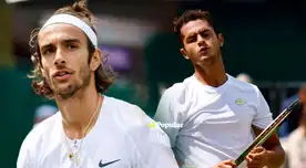 Juan Pablo Varillas no pudo superar la primera ronda de Wimbledon.