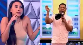 Samahara Lobatón quedó impresionada con su regalo. Samahara Lobatón quedó impresionada con su regalo.