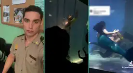 El agente de la PNP sorprendió a sus seguidores de TikTok con impresionante trabajo.