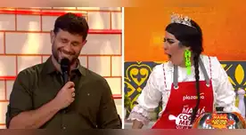 La Pánfila piropeará a Yaco Eskenazi en televisión.