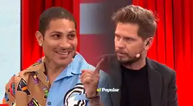 Paolo Guerrero 'cuadró' al Pollo Vignolo por pregunta que no le gustó. Paolo Guerrero 'cuadró' al Pollo Vignolo por pregunta que no le gustó.