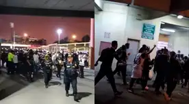 El provocativo ingreso de la hinchada de Corinthians en pleno Estadio Monumental El provocativo ingreso de la hinchada de Corinthians en pleno Estadio Monumental