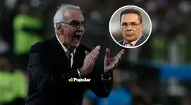 Jorge Fossati se incomodó por la respuesta que dio Vanderlei Luxemburgo. Jorge Fossati se incomodó por la respuesta que dio Vanderlei Luxemburgo.